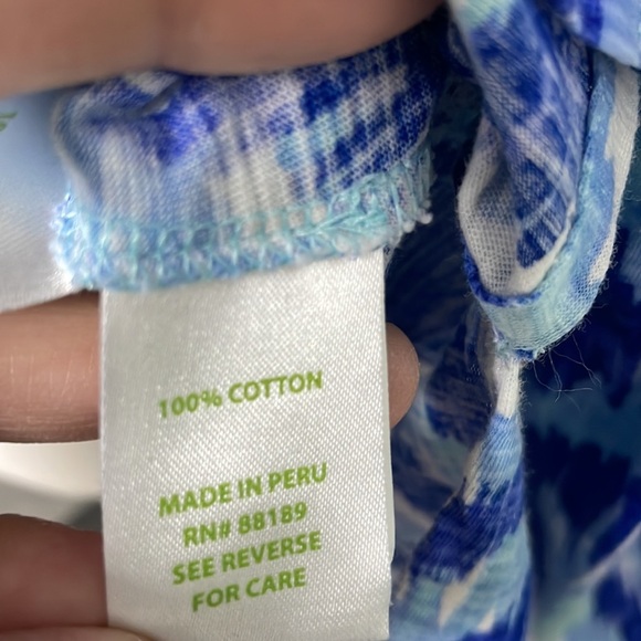 Lilly Pulitzer Kalissa Knit Tunic Skipped a Beach Allover size small - Picture 9 of 9